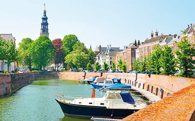 Middelburg’s waterfront, Netherlands